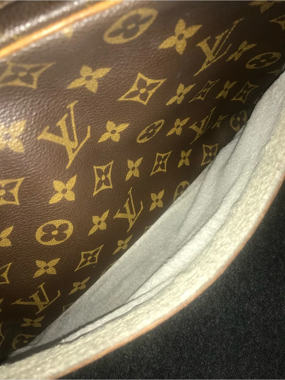 ✅LV BUNDLE DEAL AUTHENTIC GM size TROCADERO 30 Monogram LOUIS VUITTON+ longWALLE - Picture 8 of 14